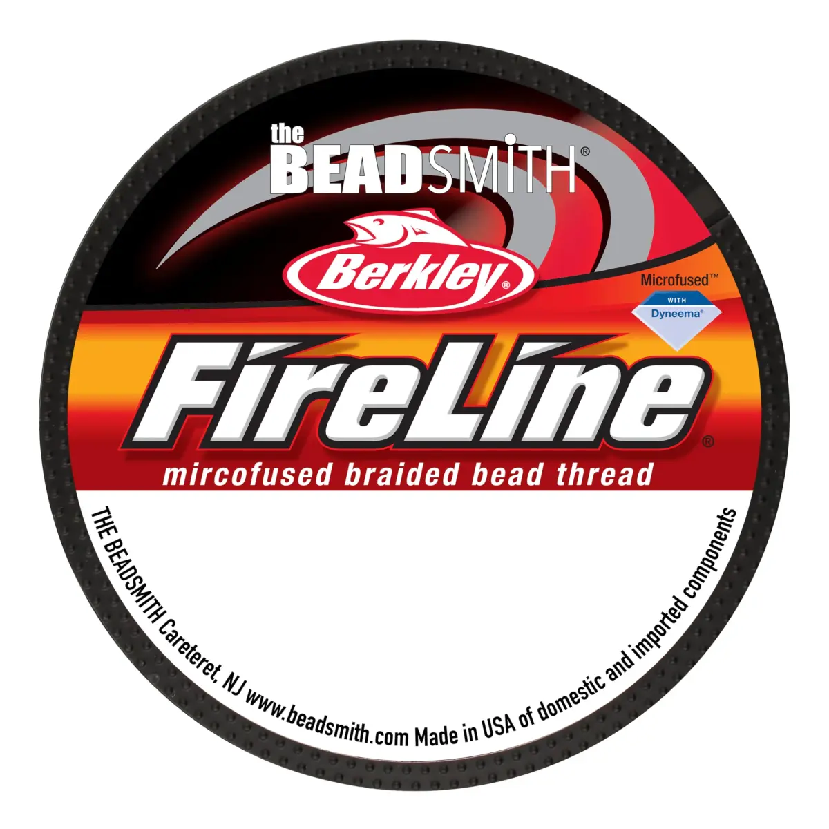 The Beadsmith Fireline Braided Thread 4lb Test 50 Yards 0.12mm Smoke Grey | Strongest Fiber Per Diameter - view 8