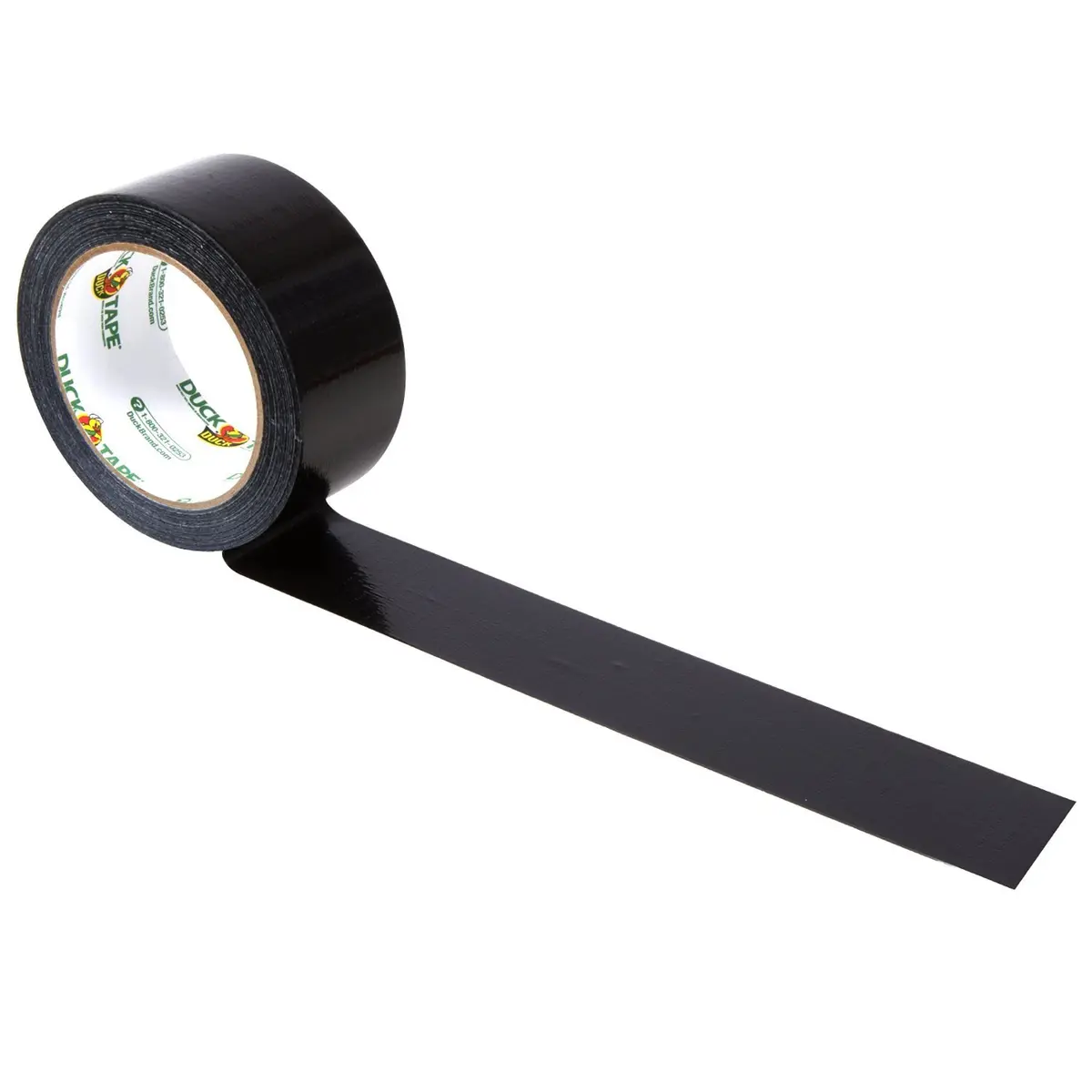 Duck Brand Black Duct Tape, Single Roll, 1.88" x 20 Yds | Heavy Duty Adhesive for Repairs & Crafts - view 3