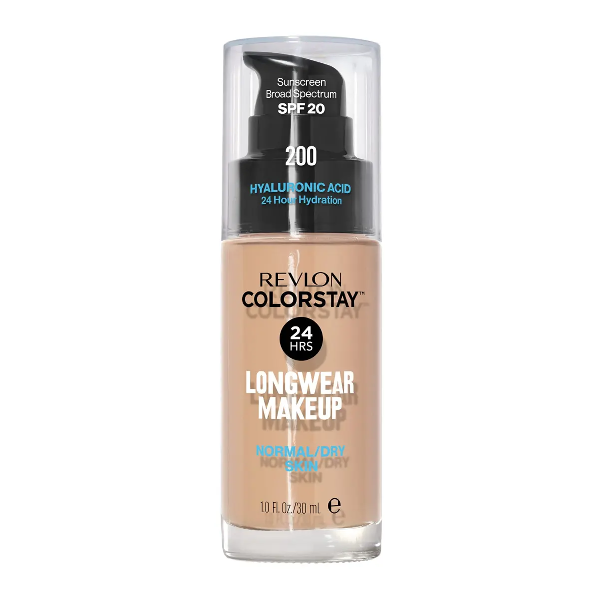 REVLON ColorStay 200 Nude Foundation for Normal/Dry Skin, 30ml with SPF 20 - main product image