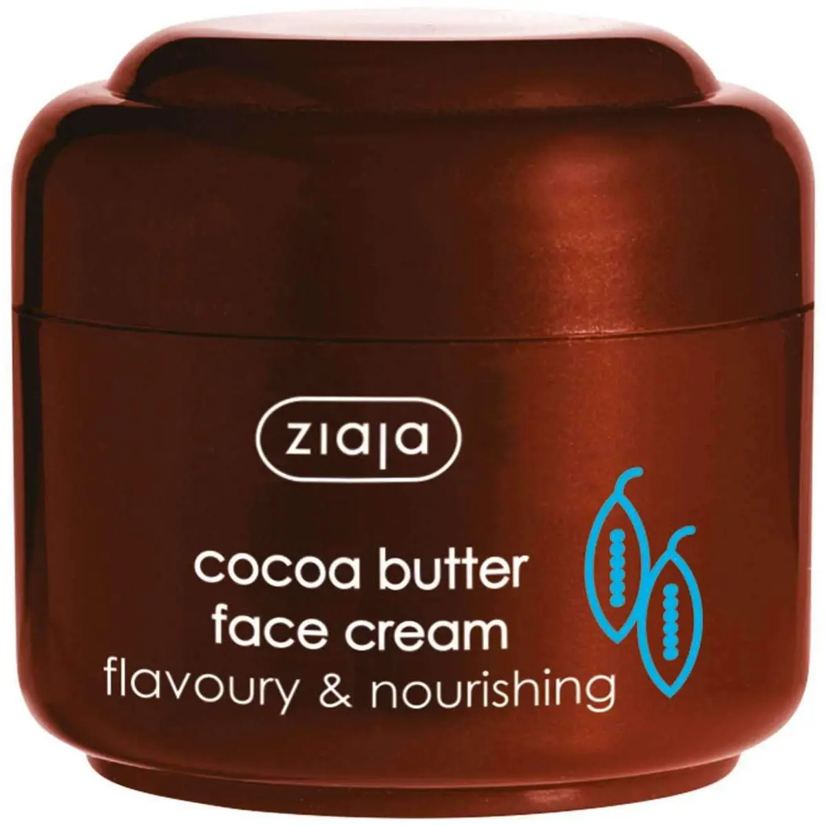 Ziaja Cocoa Butter Cream 50ml | Nourishing, Revitalizing & Protective Body Moisturizer - main product image