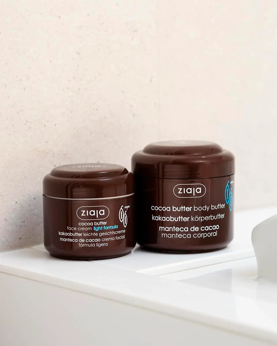 Ziaja Cocoa Butter Cream 50ml | Nourishing, Revitalizing & Protective Body Moisturizer - view 4
