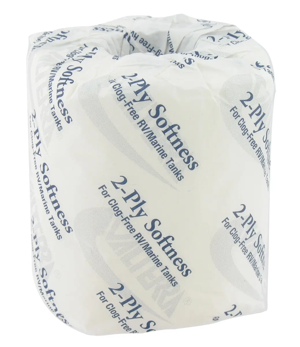 Valterra Softness 2-Ply Toilet Tissue | Septic Safe, Clog-Free, Single Roll, White - main product image