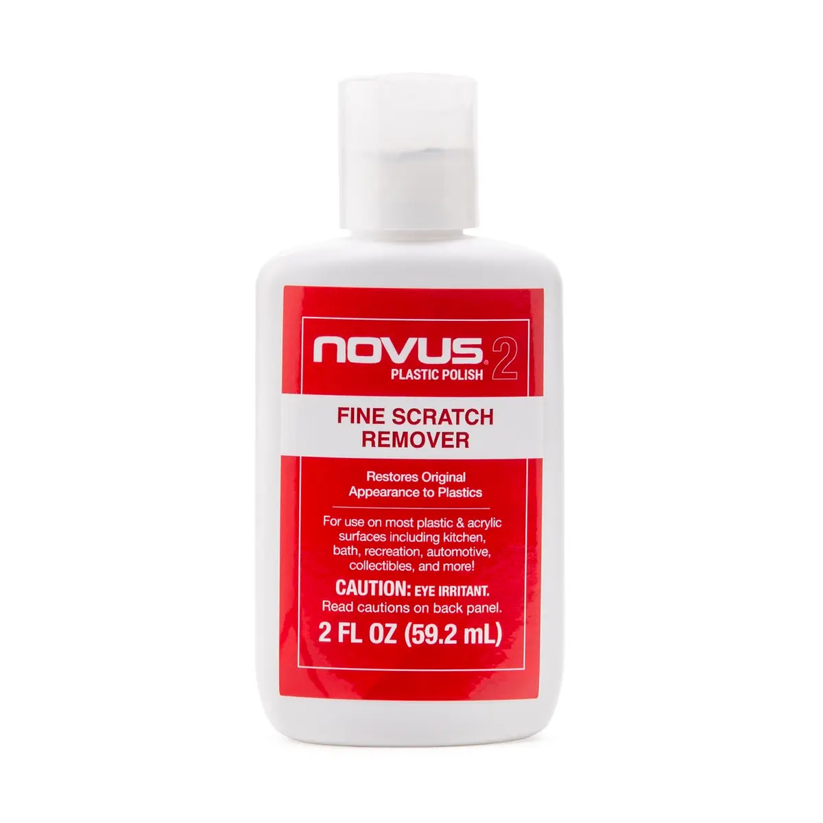 Novus Fine Scratch Remover #2 2oz | Restores Plastic Clarity, Removes Fine Scratches - main product image