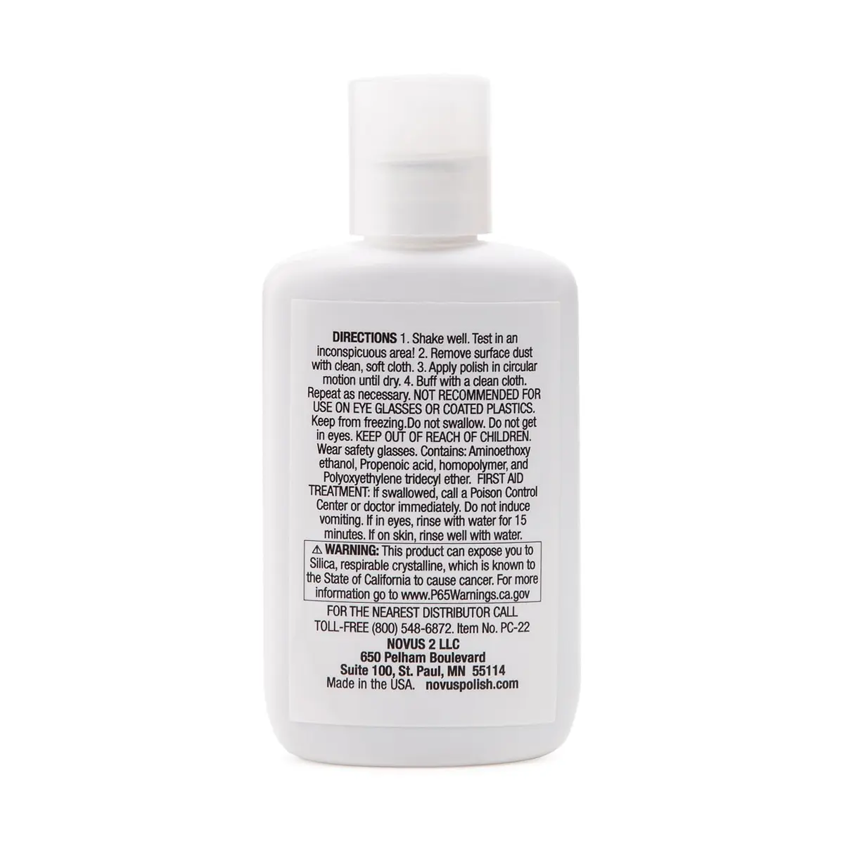 Novus Fine Scratch Remover #2 2oz | Restores Plastic Clarity, Removes Fine Scratches - view 9