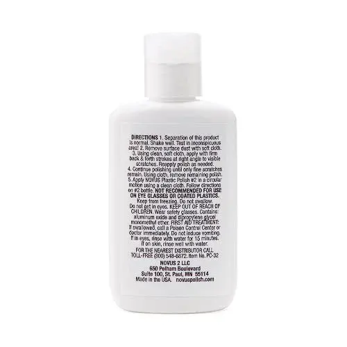 Novus #3 Heavy Scratch Remover | 2 Ounce Bottle | For Deep Scratches & Restoration - view 2