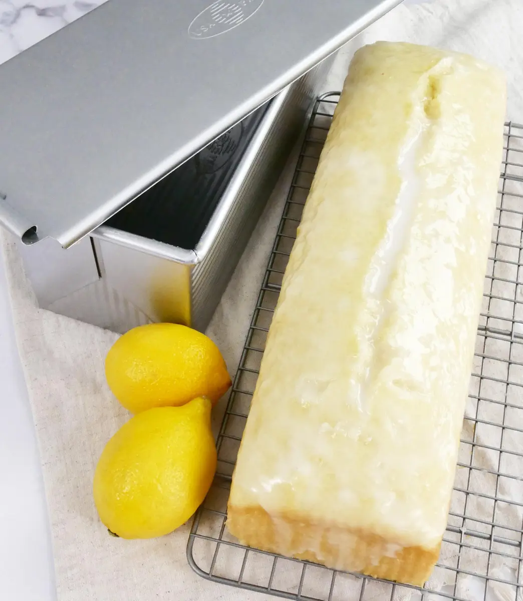 USA Pan Pullman Loaf Pan with Cover 13 x 4 inch | Nonstick & Quick Release Coating, Made in USA - view 2