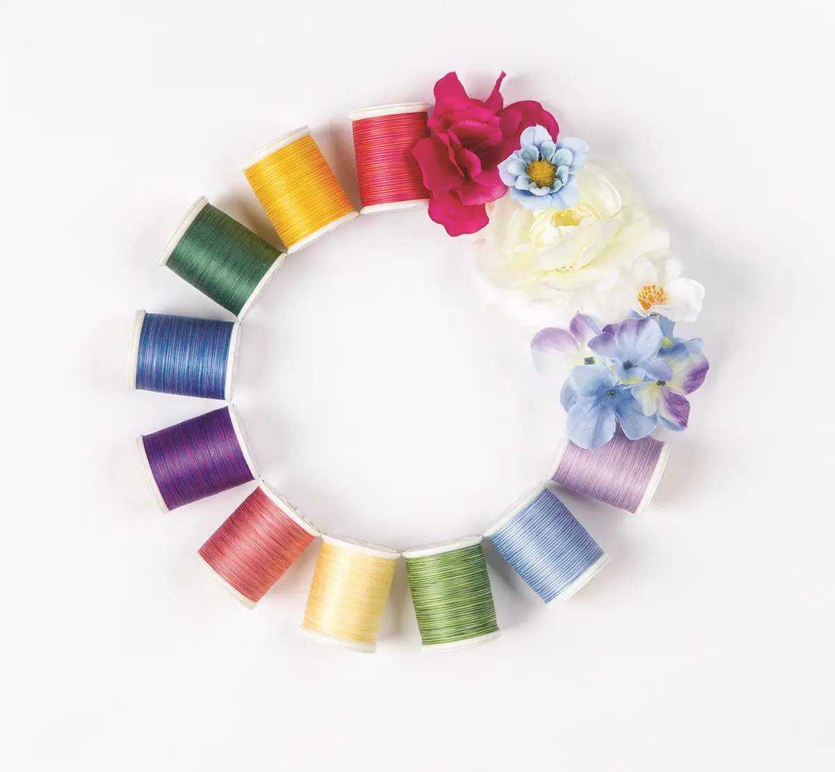 Superior Threads King TUT Quilting Thread #971 White Linen 500 Yard | 40 wt. Egyptian Cotton for Quilting - view 5