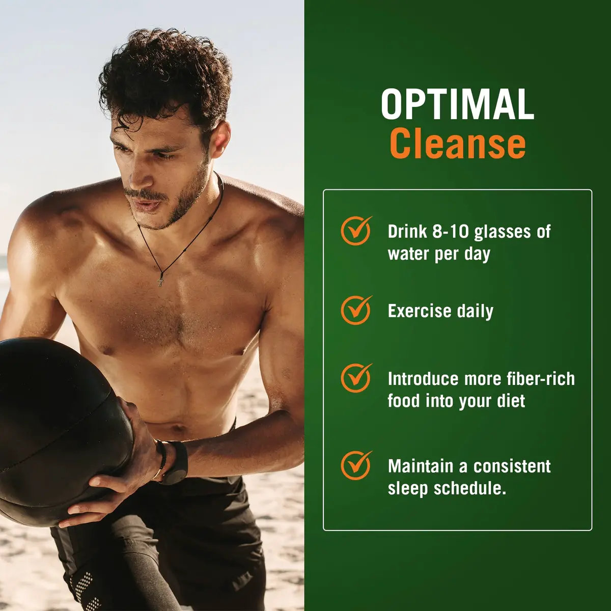 Century Systems The Cleaner Detox 104 Vegetarian Capsules | 14-Day Internal Cleansing for Men - view 6
