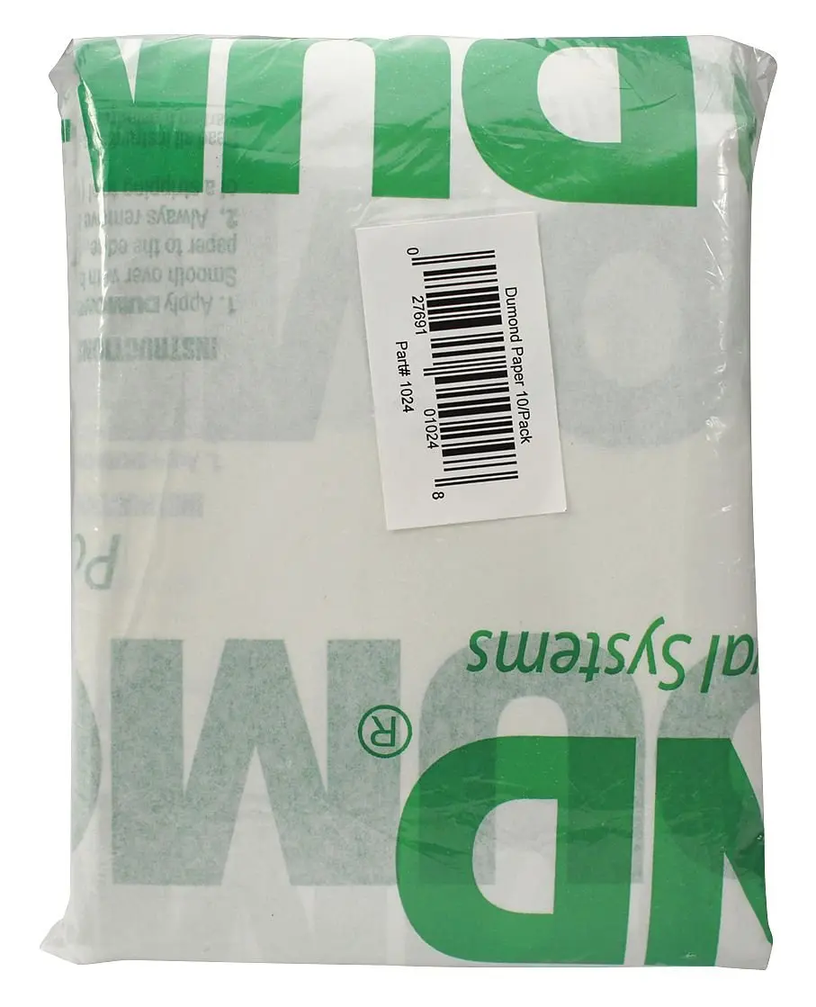 Dumond Paint Removal Laminated Paper 10 Sheets | Speeds Paint Removal & Controls Lead Dust - main product image