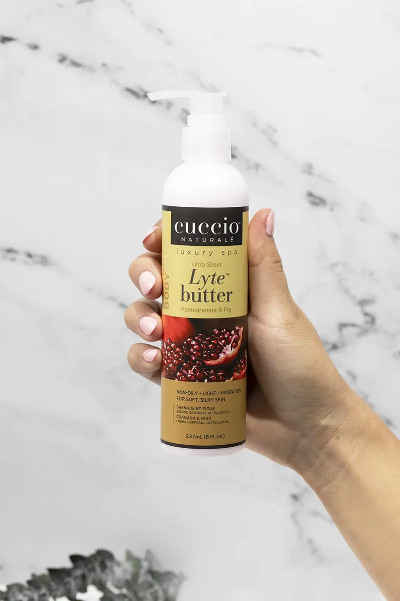 Cuccio Naturale Lyte Ultra-Sheer Body Butter Vanilla Bean & Sugar 237ml (8 Oz) | 24-Hour Hydration for Dry Skin - view 4