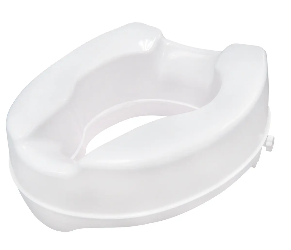 Drive Medical Raised Toilet Seat with Lock, Standard Seat, 4 Inch | Aids Mobility & Independence - main product image