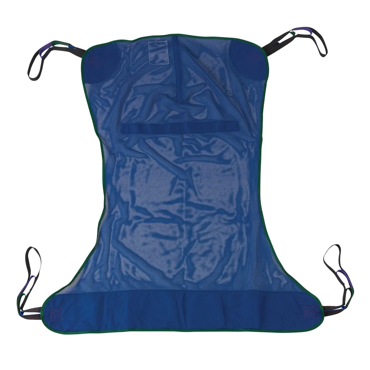 Drive Medical Full-Body Patient Sling - Blue Mesh - Large (60" x 45") | Breathable Mesh Support for Safe Transfers - main product image