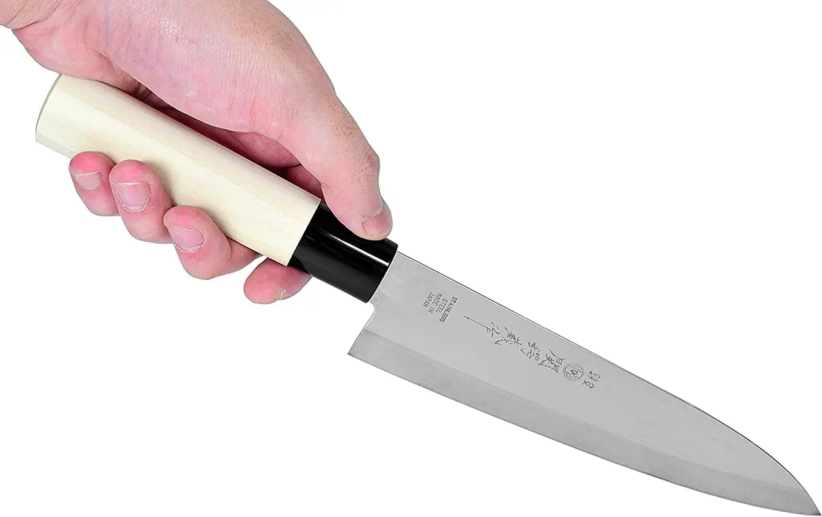 JapanBargain Gyutou Chef Knife 7.25" | Japanese Stainless Steel, Wooden Handle, Made in Japan - view 3