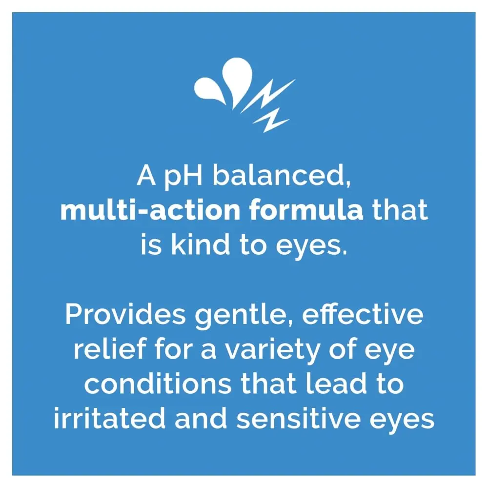Optrex Multiaction Eye Wash with Eye Bath 300ml (10.14 Fl Oz) | Gentle Cleansing for Tired Eyes - view 4