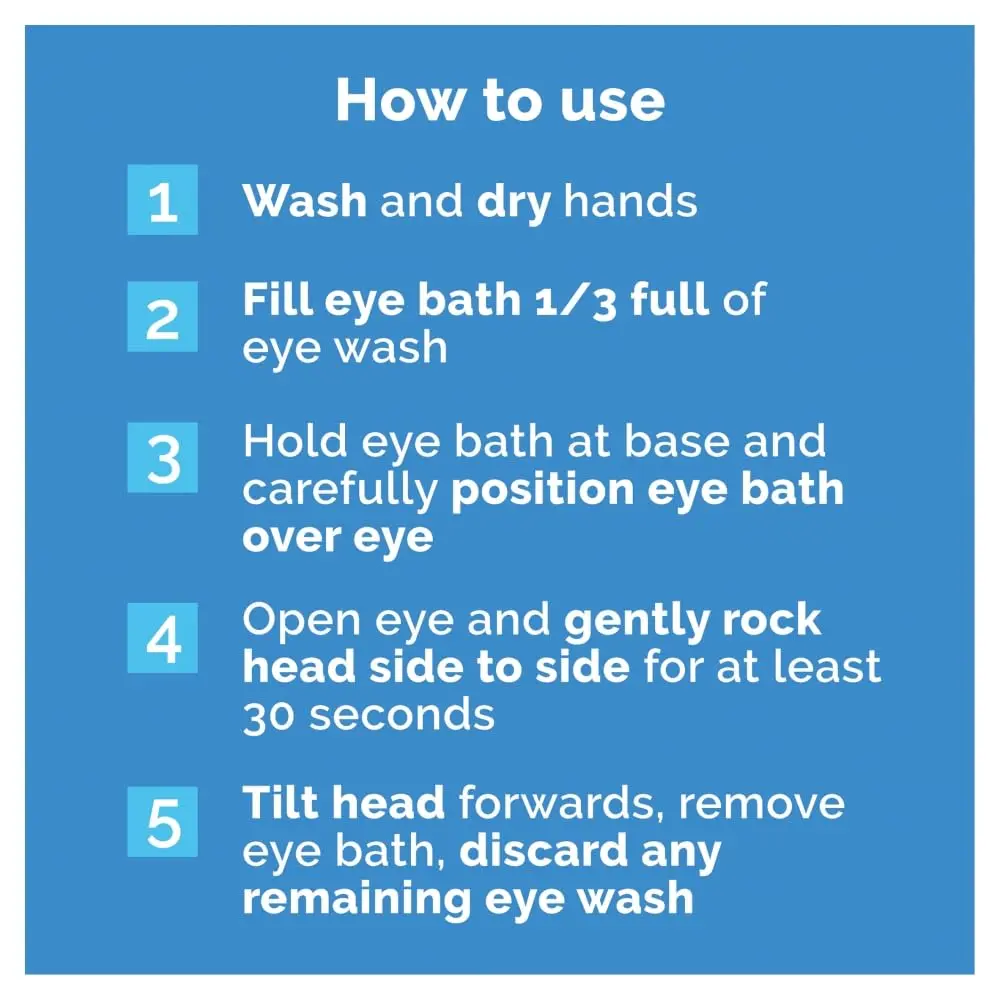 Optrex Multiaction Eye Wash with Eye Bath 300ml (10.14 Fl Oz) | Gentle Cleansing for Tired Eyes - view 6