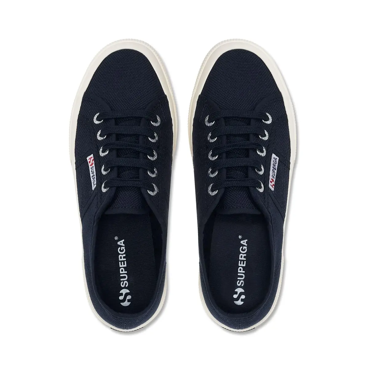 Superga 2750 Cotu Classic Canvas Sneakers for Men & Women | Iconic Italian Tennis Shoes with Breathable Upper, Non Slip Rubber Sole, Navy (3.5 Men / 5 Women) - view 7