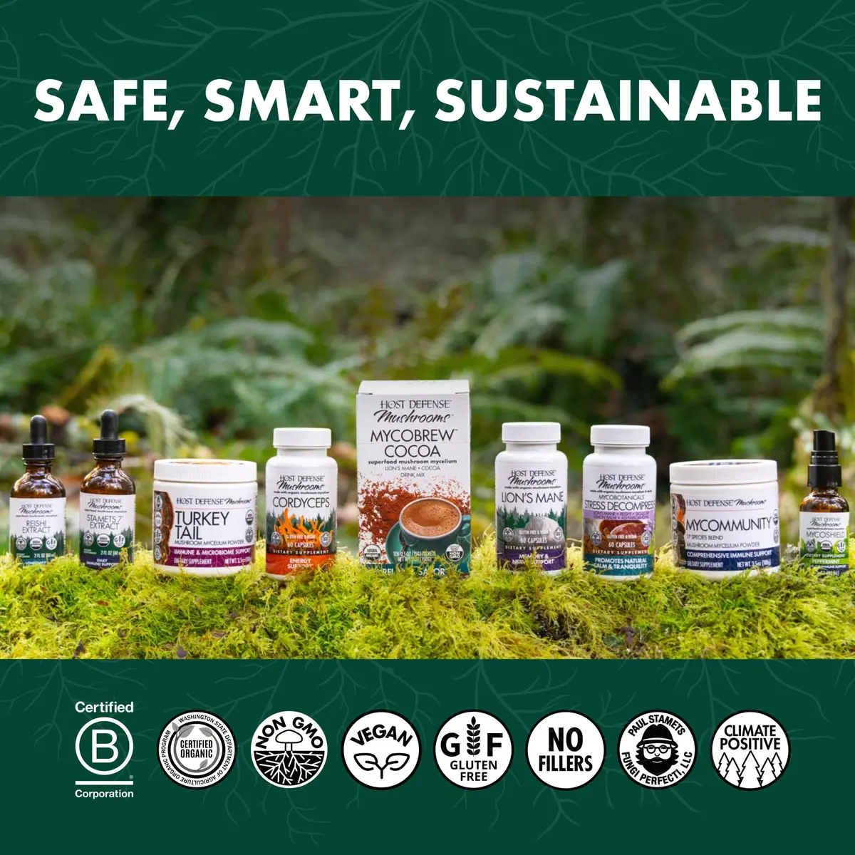 Host Defense Chaga Capsules 60 Count | Immune Support & Antioxidants - view 7