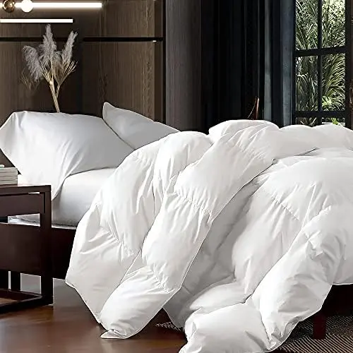 EGYPTIAN BEDDING Queen Size Comforter 90"x90" | Ultra Soft, Breathable, All Season (70-120 chars) - view 2