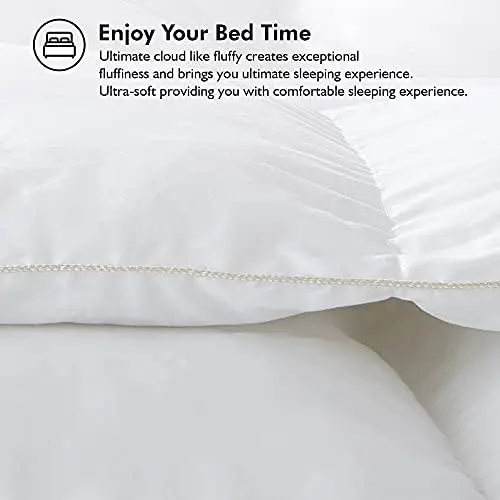 EGYPTIAN BEDDING Queen Size Comforter 90"x90" | Ultra Soft, Breathable, All Season (70-120 chars) - view 11