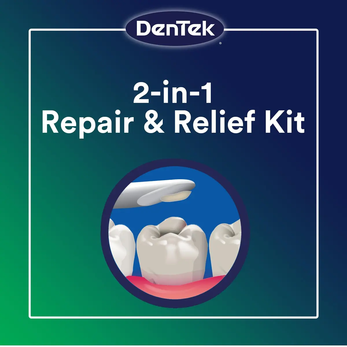 DenTek Temparin Max Advanced Tooth Repair Kit, 6 Kits | Temporary Dental Emergency Fix, 13+ Repairs - view 3