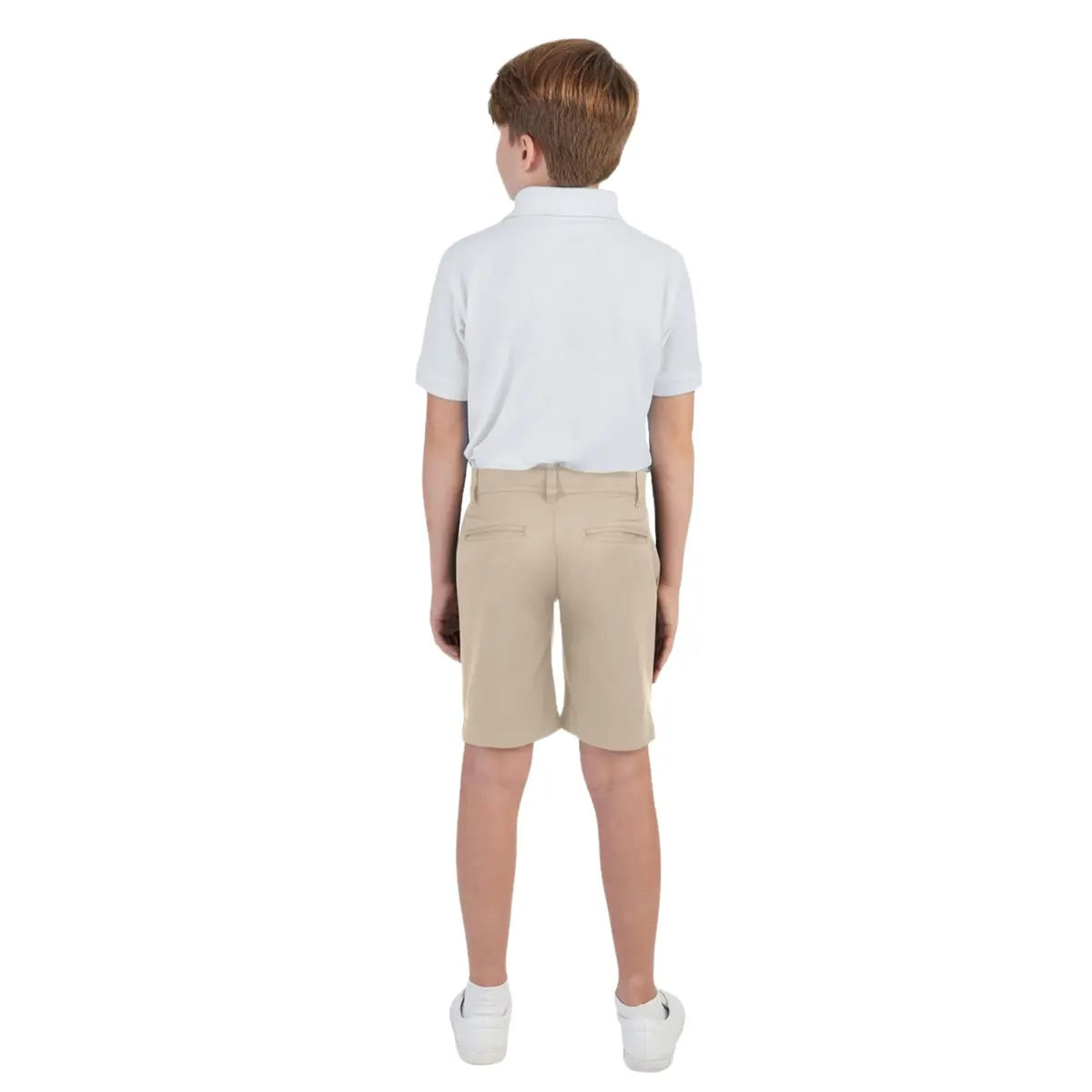 French Toast Kids Short Sleeve Pique Polo Shirt, Hunter Green, 3T | Breathable & Wash-Resistant - view 3
