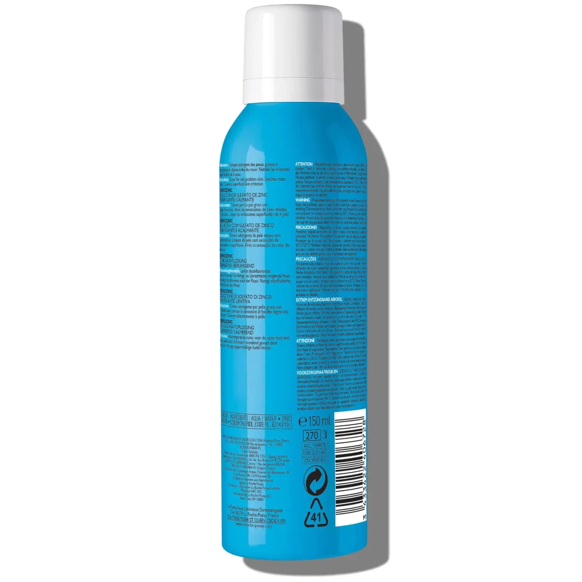 La Roche-Posay Serozinc Mattifying Face Mist 150ml (5.2 Fl Oz) | Controls Shine for Oily, Sensitive Skin - view 5