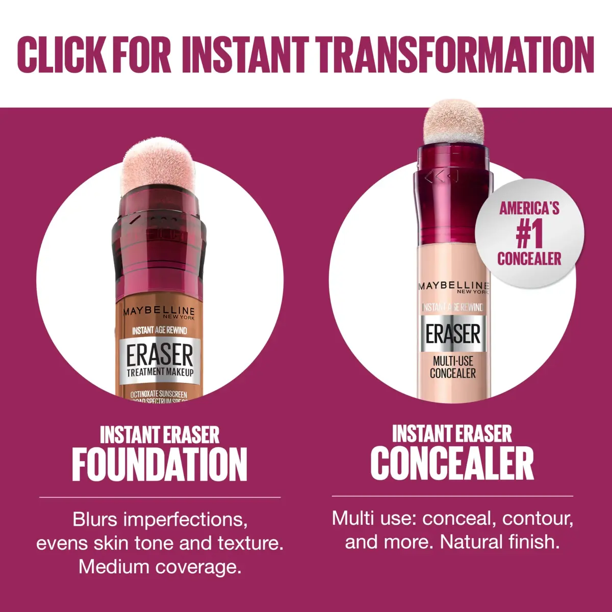 Maybelline Instant Age Rewind Eraser Foundation SPF 20, 0.68 fl oz (20 ml) | Blurs Fine Lines & Wrinkles - view 6