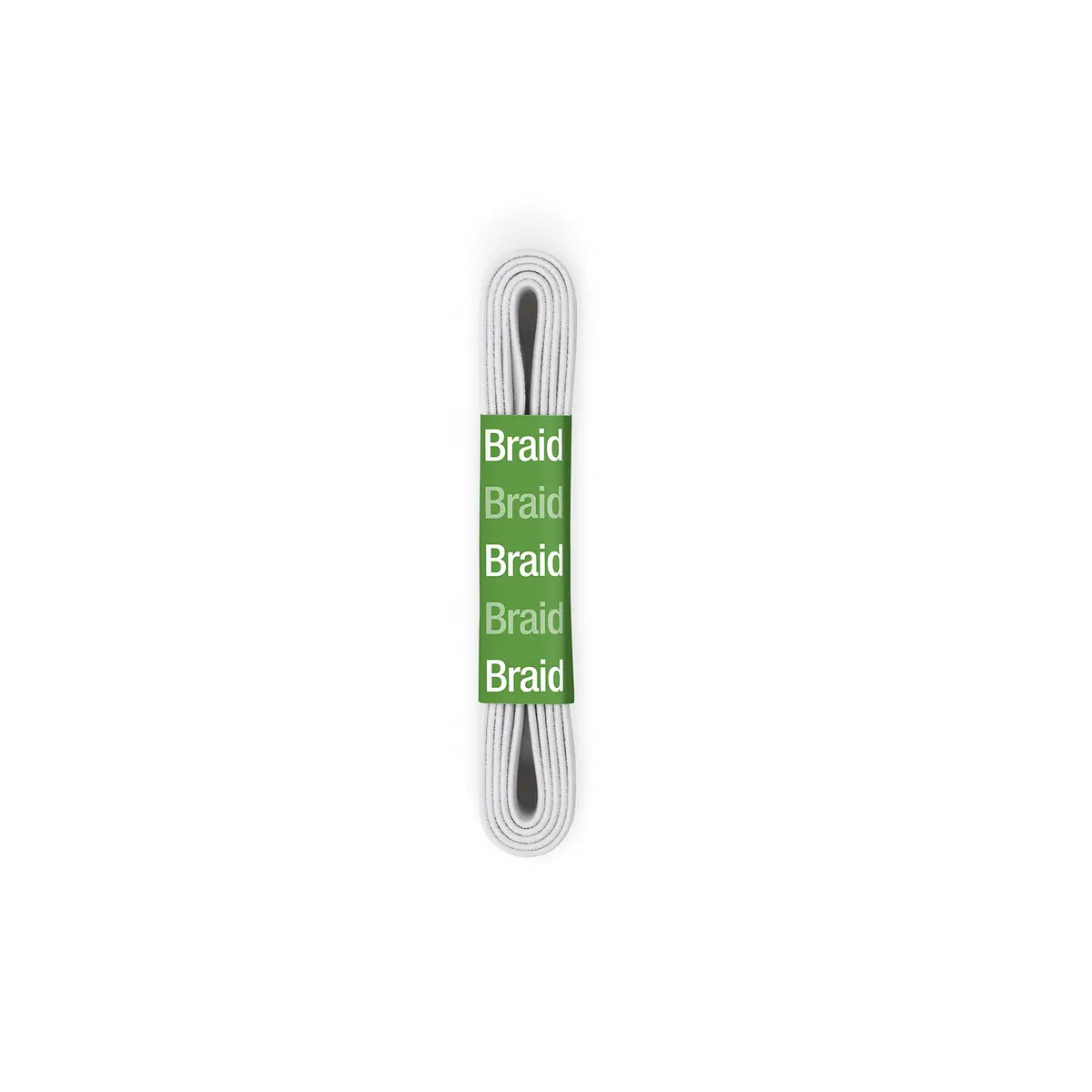 Dritz Braided Elastic 3/4-Inch White | Lightweight, Washable, Safe for Necklines & Sleeves - view 3