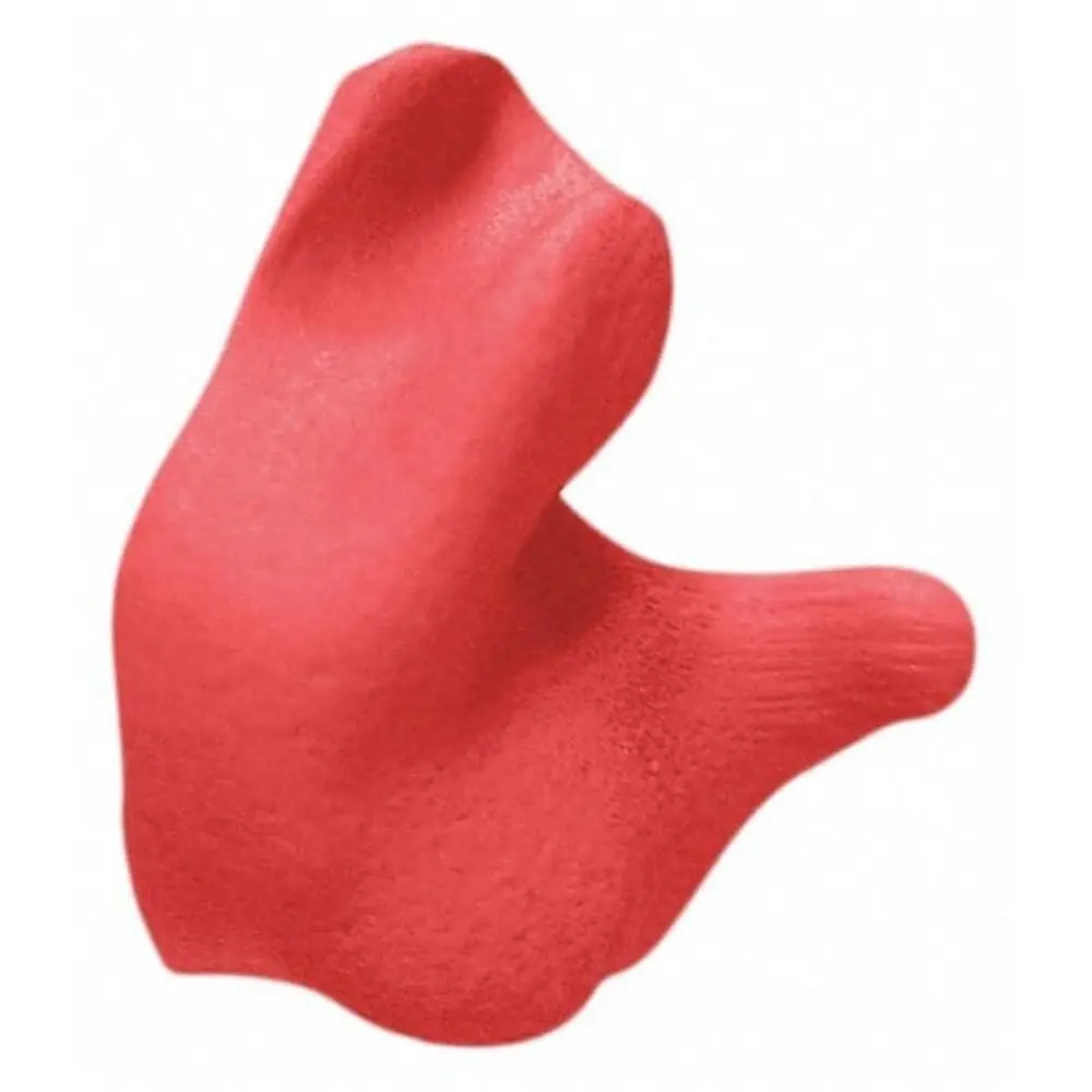 Radians CEP001-R Custom Molded Earplugs 1 Pair | Made in USA, NRR 26 dB, Easy DIY Kit, Red - main product image