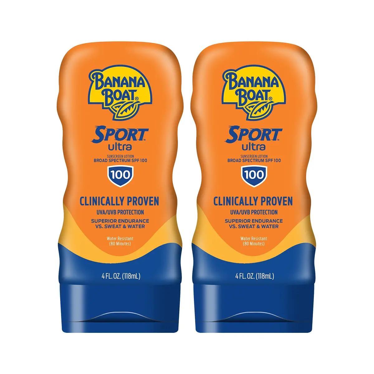 Banana Boat Sport SPF 100 Sunscreen Lotion 4 oz | Water & Sweat Resistant - main product image