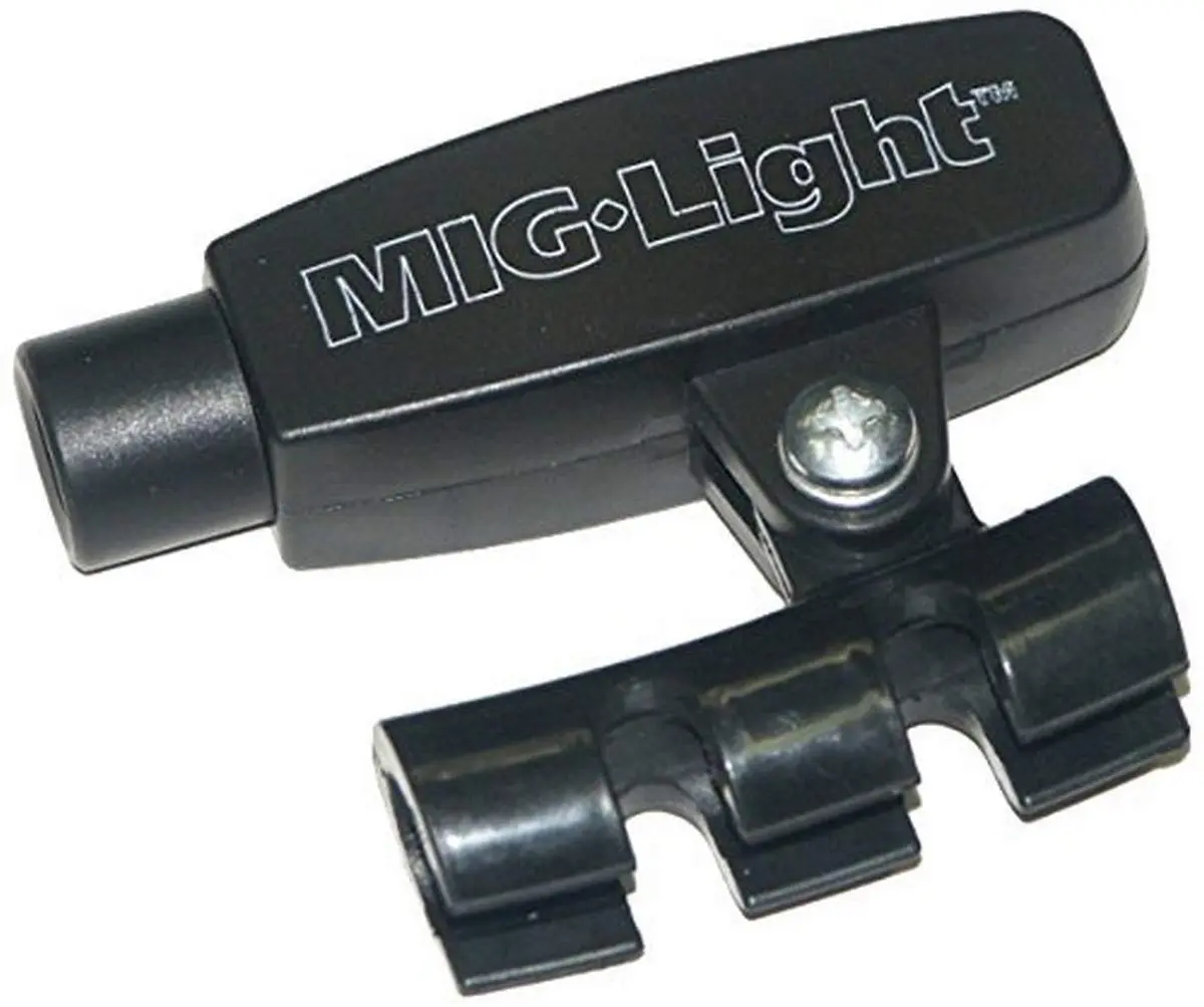 Steck Manufacturing 23240 MIG Light - Black, 0.09 kg (0.2 lb) | Universal Fit for MIG Torches - main product image