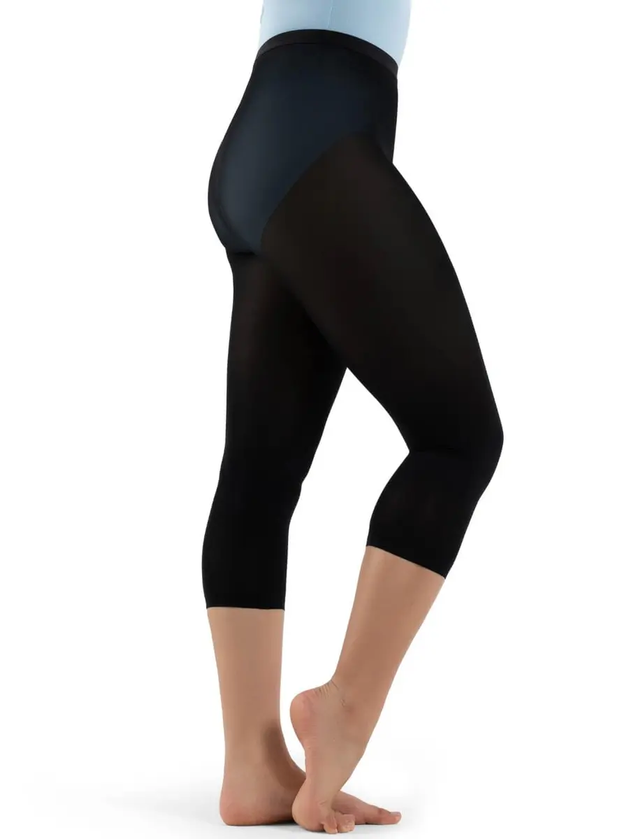 Capezio Hold & Stretch® Footless Tight Small | Supportive Nylon Blend for Dance & Performance - view 2