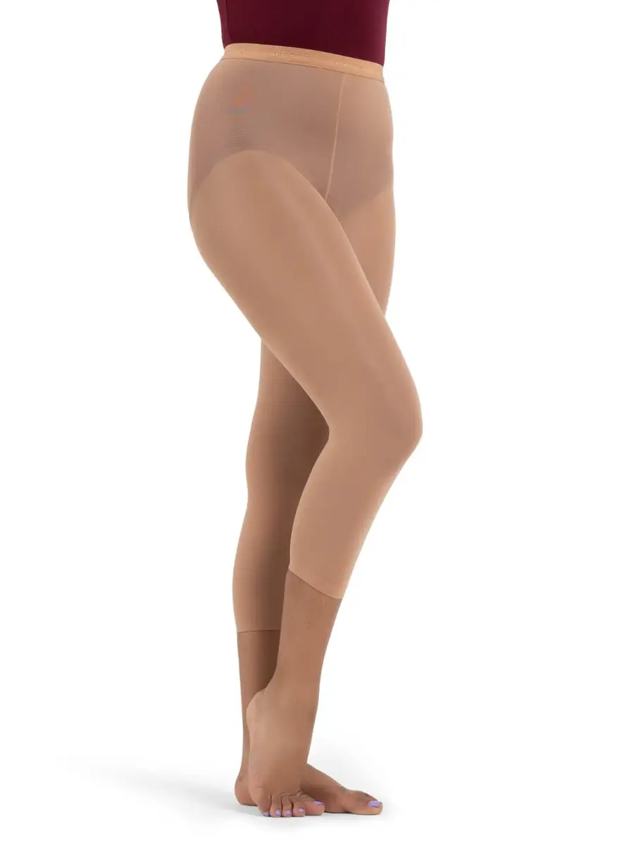 Capezio Women's Hold & Stretch Footless Tight Large | Long-lasting support & support for dancers - main product image