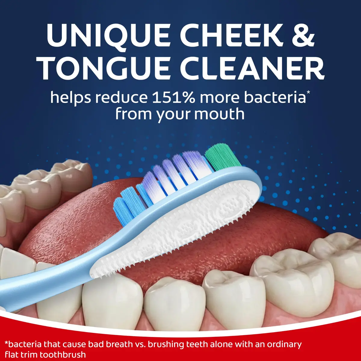 Colgate 360 Deep Clean Soft Toothbrushes, 4 Count (Pack of 1) | Multi-Height Bristles & Tongue Cleaner - view 6