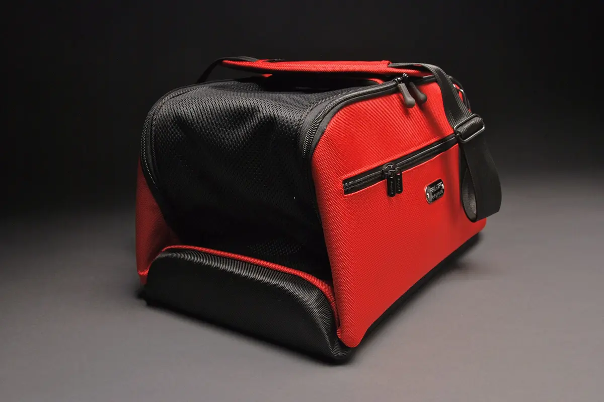 Sleepypod Air Airline Approved Cat Dog Carrier Crash Tested Red | In-Cabin Pet Travel Bed - view 5