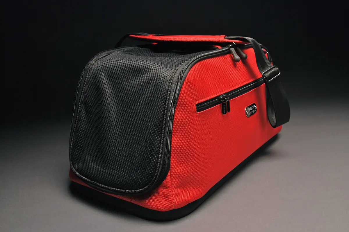 Sleepypod Air Airline Approved Cat Dog Carrier Crash Tested Red | In-Cabin Pet Travel Bed - view 4