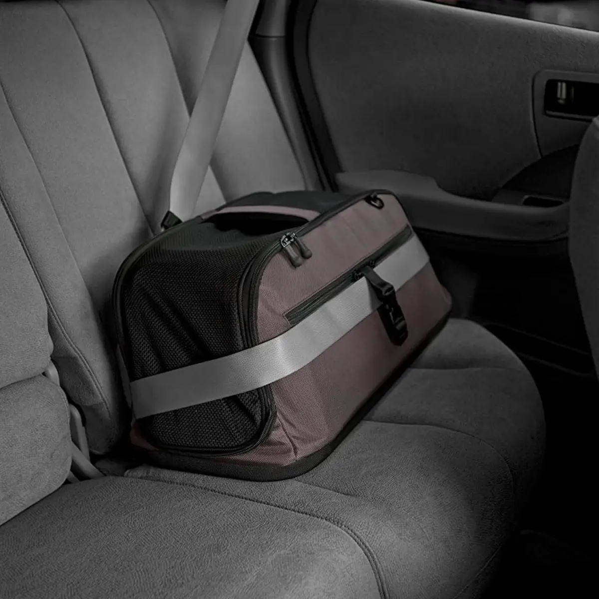 Sleepypod® Air Airline Approved Pet Carrier, Crash Tested, Dark Chocolate | In-Cabin Travel Bed & Car Seat - view 4