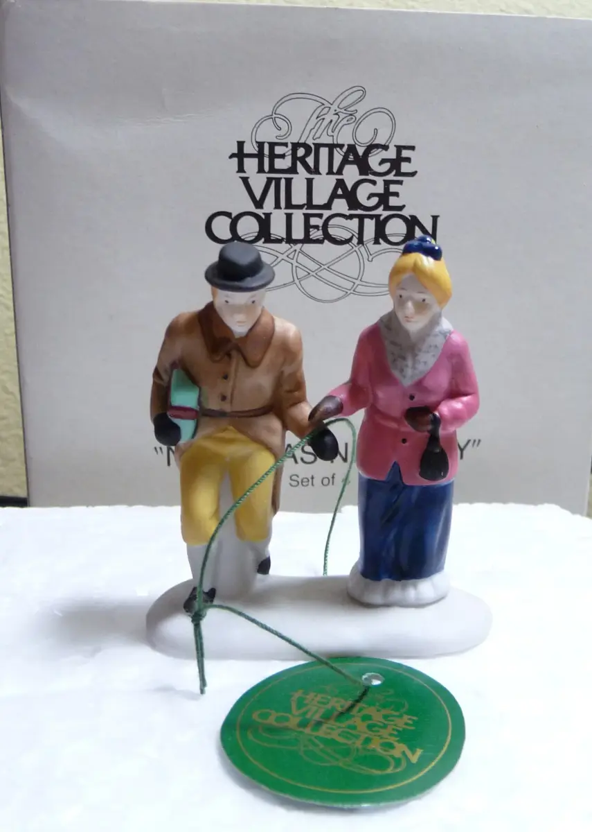 Department 56 Dickens Village Series Nicholas Nickleby Characters #59293 Set of 4 Figurines | Handpainted Porcelain - view 2