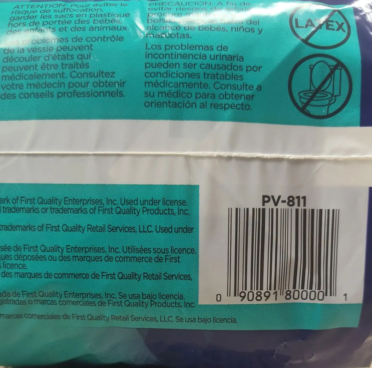 Prevail Male Guards Maximum Absorbency Bladder Control Pad 14 Count | Designed for Men, Secure Fit - view 6