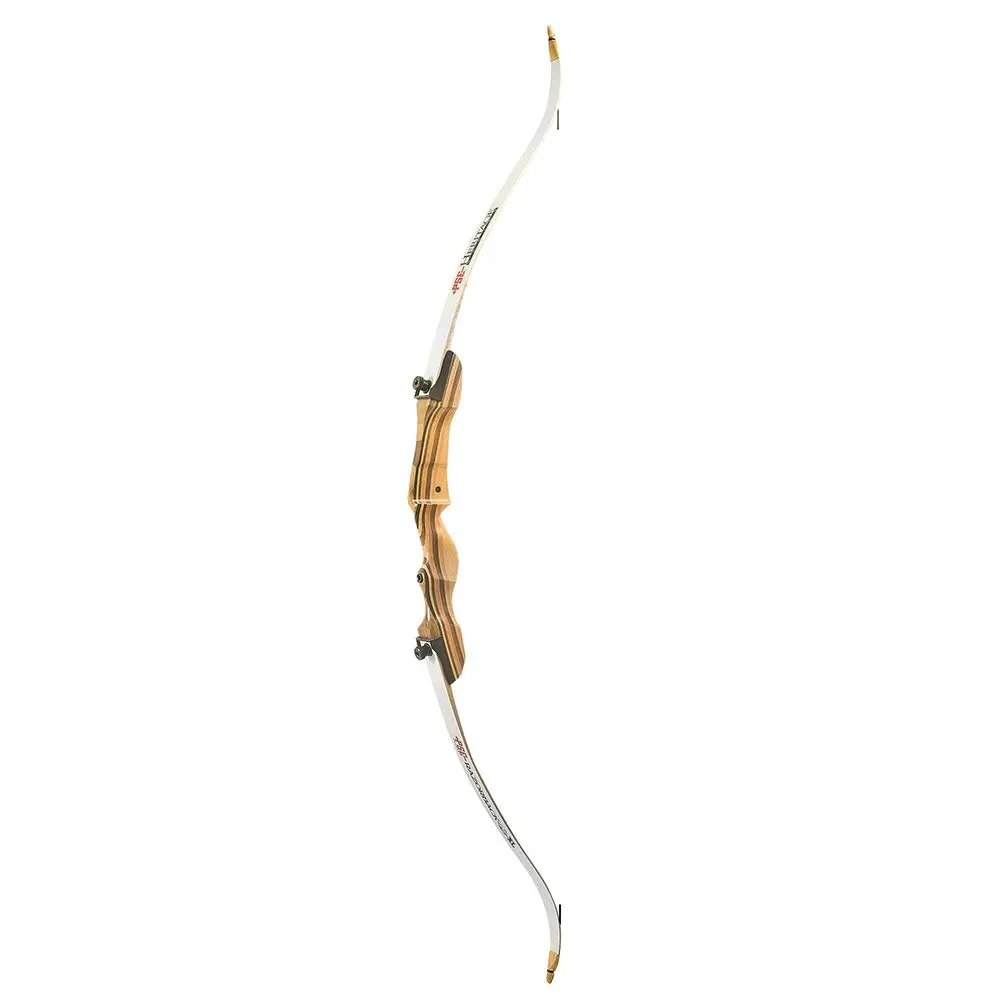 PSE ARCHERY Razorback Traditional Takedown Recurve Bow 62"- 30 | Beginner-Friendly, Handcrafted from Walnut & Maple - main product image