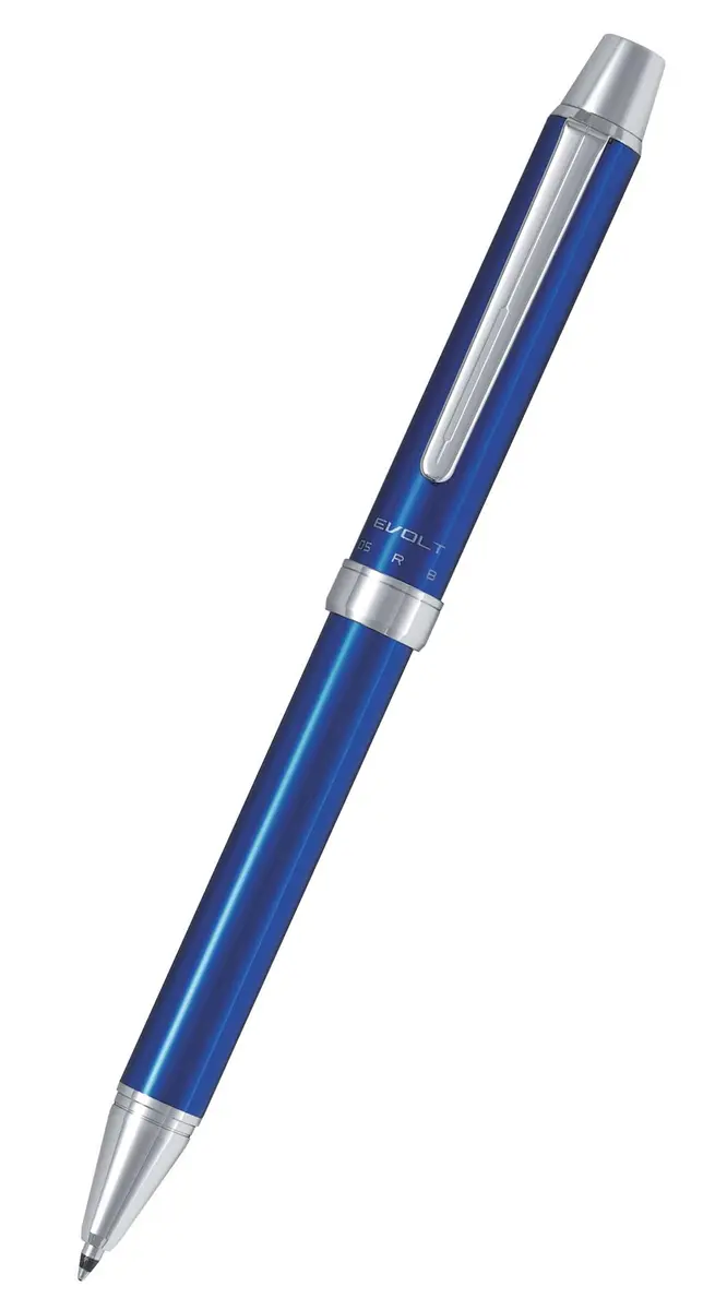 Pilot 2-in-1 Evolt 2 Color 0.7 mm Ballpoint Multi Pen 0.5 mm Mechanical Pencil | Refillable, Blue Body - main product image