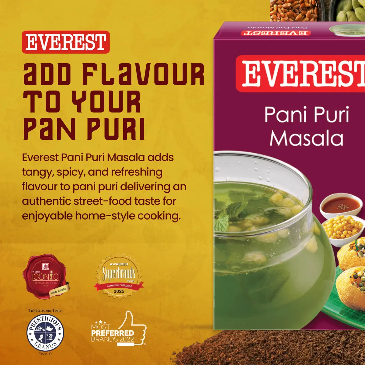Everest Fish Curry Masala 50g (1.76oz) | Authentic Indian Spice Blend for Curried Fish Dishes - view 2