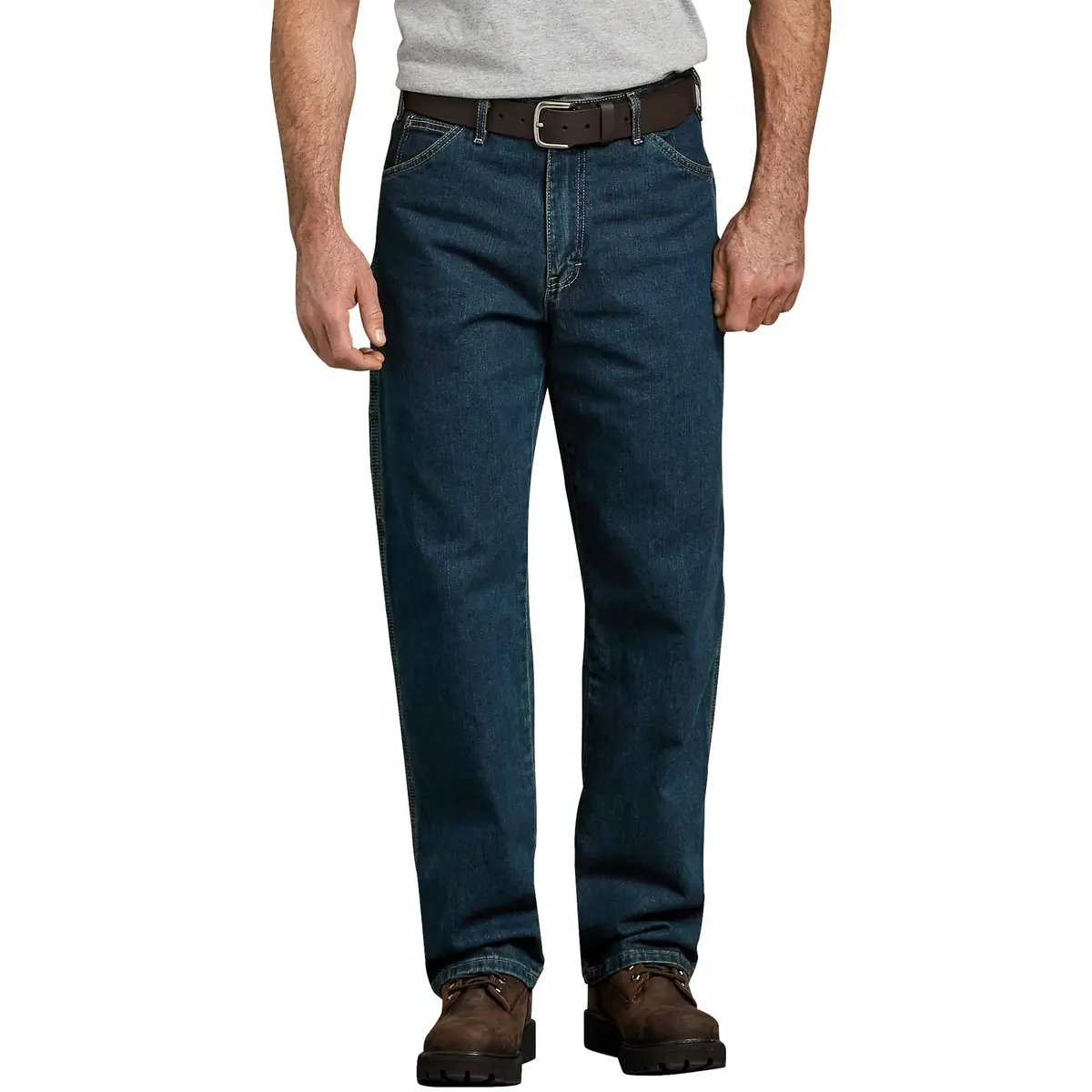 Dickies Relaxed Fit Carpenter Jeans 33W x 30L | Heavyweight Denim for Work & Casual - main product image