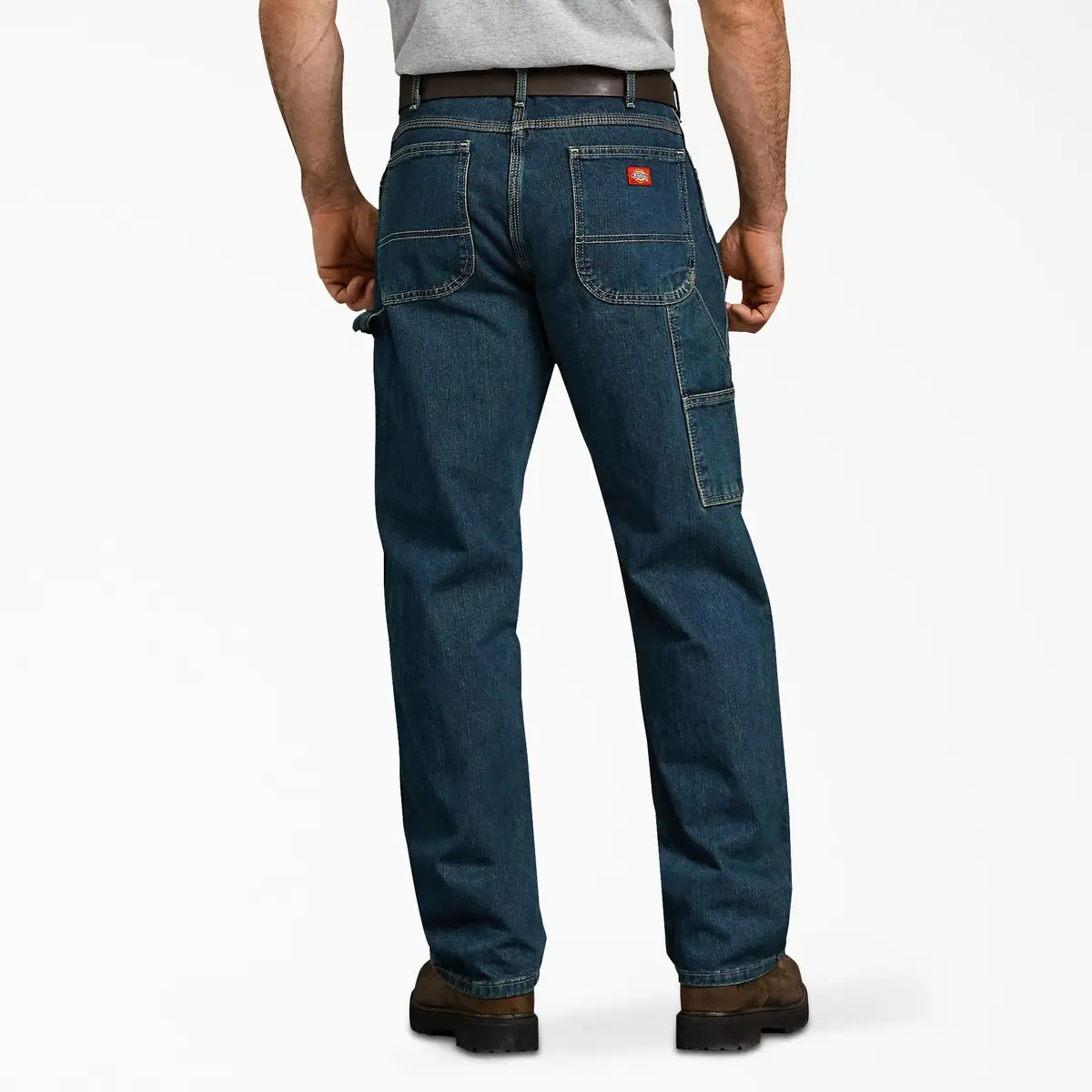 Dickies Relaxed Fit Carpenter Jeans 33W x 30L | Heavyweight Denim for Work & Casual - view 2