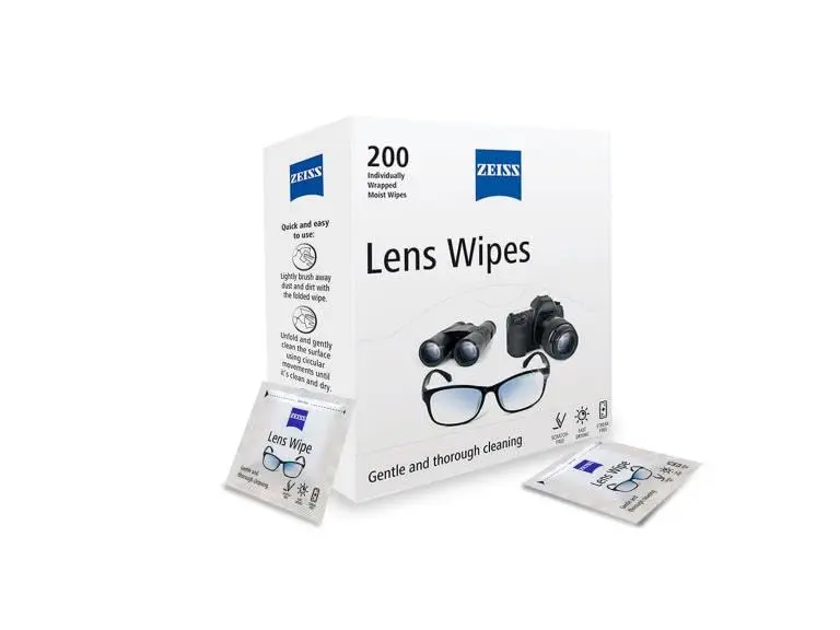 ZEISS Pre-Moistened Lens Cleaning Wipes 200 Count | Gentle & Safe for All Glasses - view 9