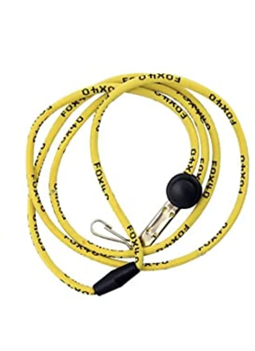 Fox 40 Sonik Blast CMG Whistle with Break Away Lanyard - Yellow | Loudest Pealess Safety Whistle - view 3