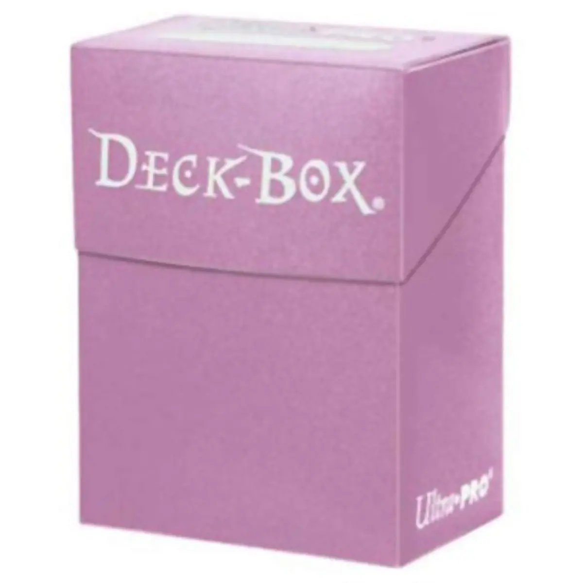 Ultra PRO Standard Deck Box 80-Count Pink | Archival-Safe Polypropylene - main product image