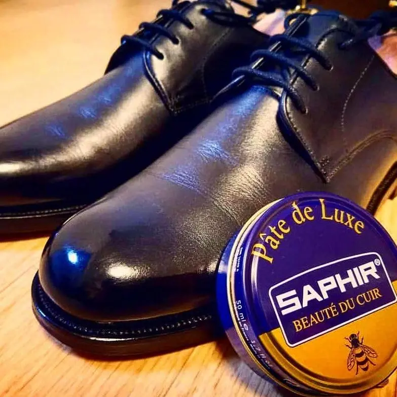 SAPHIR Beauté du Cuir Pate De Luxe Wax Shoe Polish 50ml (1.7 Fl Oz) | Mirror Shine & Leather Protection - view 6