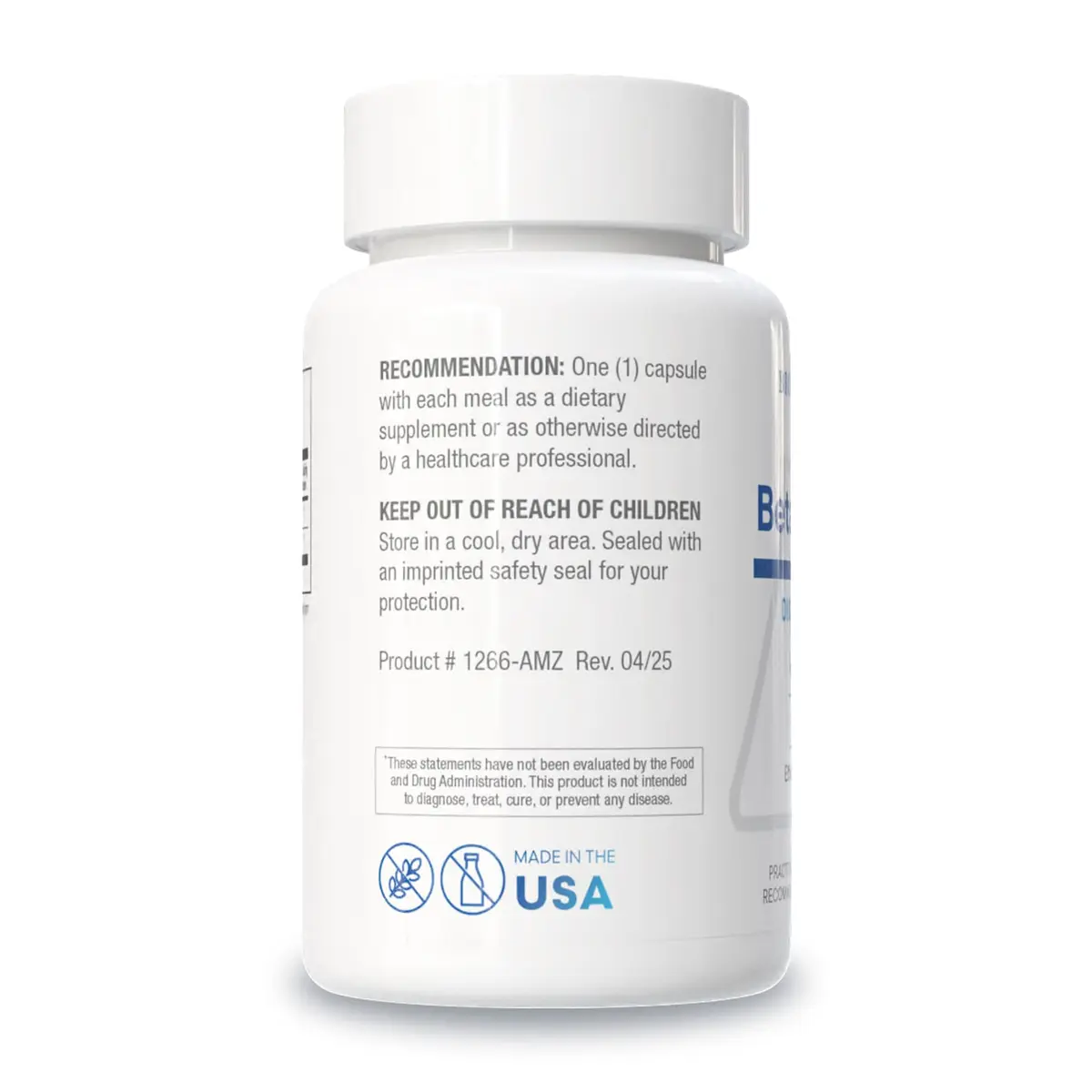 BIOTICS RESEARCH Betaine Plus HP HCL 700mg | Digestive Support with Pepsin (110 characters) - view 3