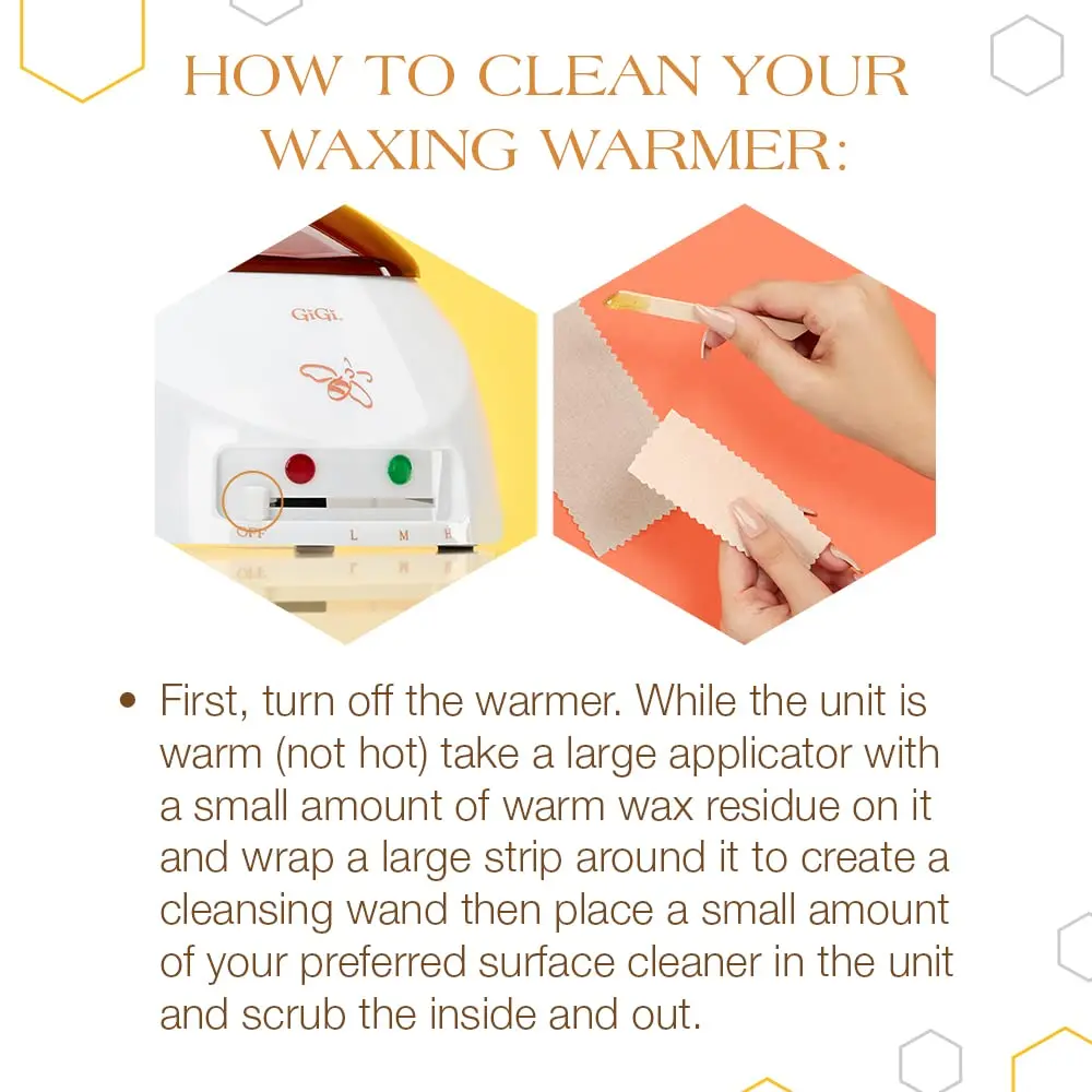 GIGI Hair Removal Wax Warmer, Multi-Purpose with Adjustable Temperature, 14 oz | Professional Salon & Home Use - view 7